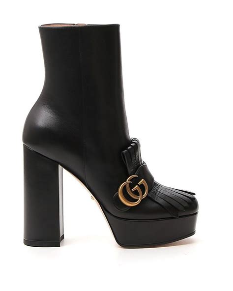 jeweled gucci boots|Gucci marmont boots.